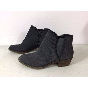 Kensie Leather Ankle Boots Womens 6.5 NEW